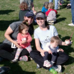 My running buddy and I a family that runs together