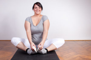 cheerful-woman-fitness cheerful woman exercising