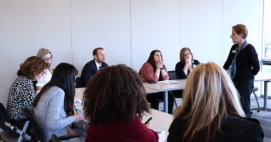 The Geriatric Emergency Medicine Boot Camp was held Feb. 9 in Morrisville. UNC Health Care is one of nine health-care systems participating in the collaborative. Photo/Lane Deacon