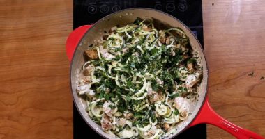 zucchini Alfredo recipe
