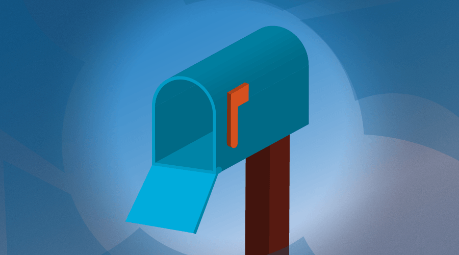 open mailbox