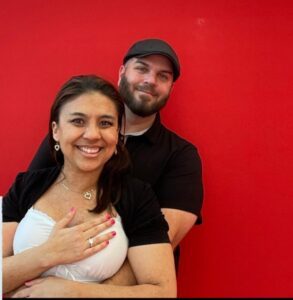 Sierra with her fiance