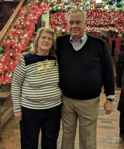 UNC Health patient Ricky Evans with his wife